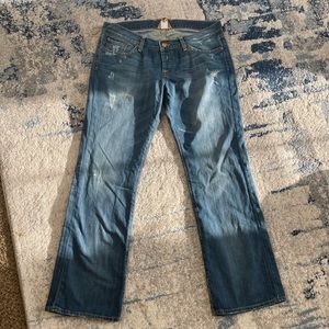 Lucky Brand by Gene Montesano Flared Blue Jeans 16/33